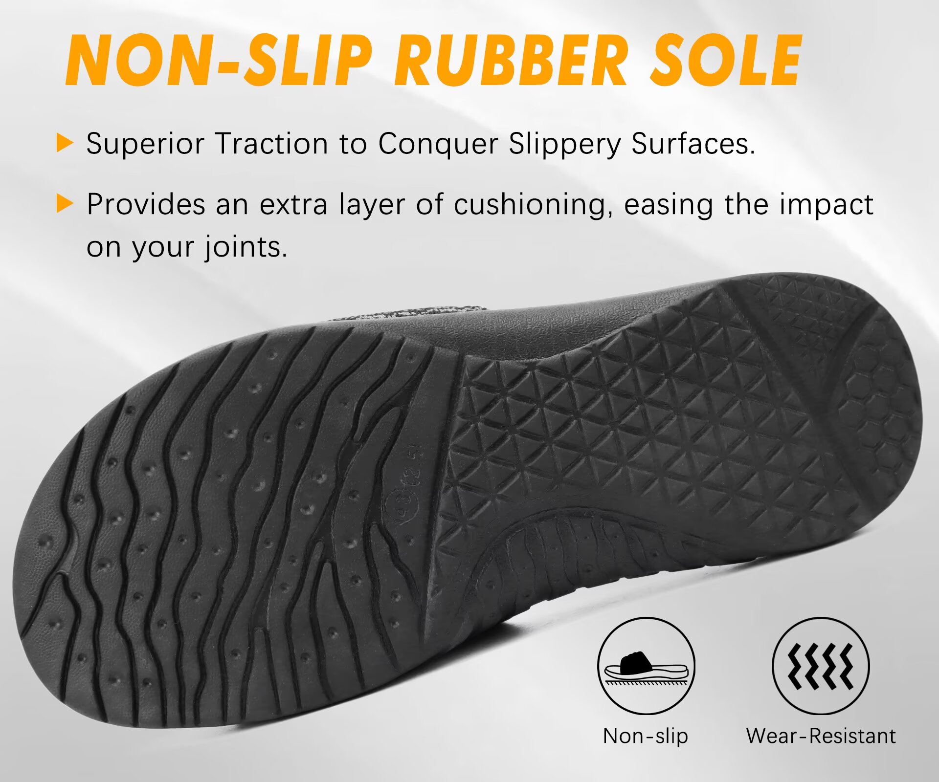 ONCAI Men's Orthotic Arch Support Slides photo 4