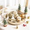 thumbnail image 4 of Set de Adornos Navideños SHareconn 70 piezas Blanco y Dorado, 4 of 8