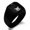 Black, variant on Stainless Steel Letter I Initial 3D Monogram Engraved Engraved Square Flat Top Biker Style Polished Signet Ring