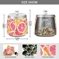 thumbnail image 2 of Yayeee Ashtray with Lid for Cigarette Smokeless Stainless Steel Home Ash Holder, Pink Grapefruit Slices, 2 of 7