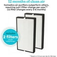 thumbnail image 3 of Homedics Smart Air Purifier, 4-in-1 Console for Extra-Large Rooms, True HEPA Filtration, UV-C Technology Reduces Bacteria & Virus, Wi-Fi, Voice Control, 3 of 6
