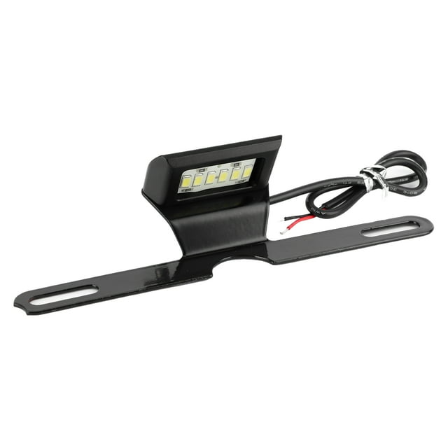 Luz trasera de freno LED, luz de matrícula de motocicleta universal, luz de matrícula de motocicleta, accesorio para motocicleta, características mejoradas