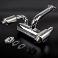 thumbnail image 5 of CNC Metal 2X Twin Exhaust Pipe with Muffler for 1/5 Rovan Baja, 5 of 5