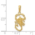 thumbnail image 4 of Finest Gold 14K Yellow Gold Scorpion Charm, 4 of 4