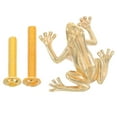 thumbnail image 7 of LOLIPPYY Brass Animal Knobs - Decorative Frog Drawer Pulls, Unique 3D Single Hole Handles for Bedroom, Bathroom Cabinets, Furniture Hardware, 7 of 7