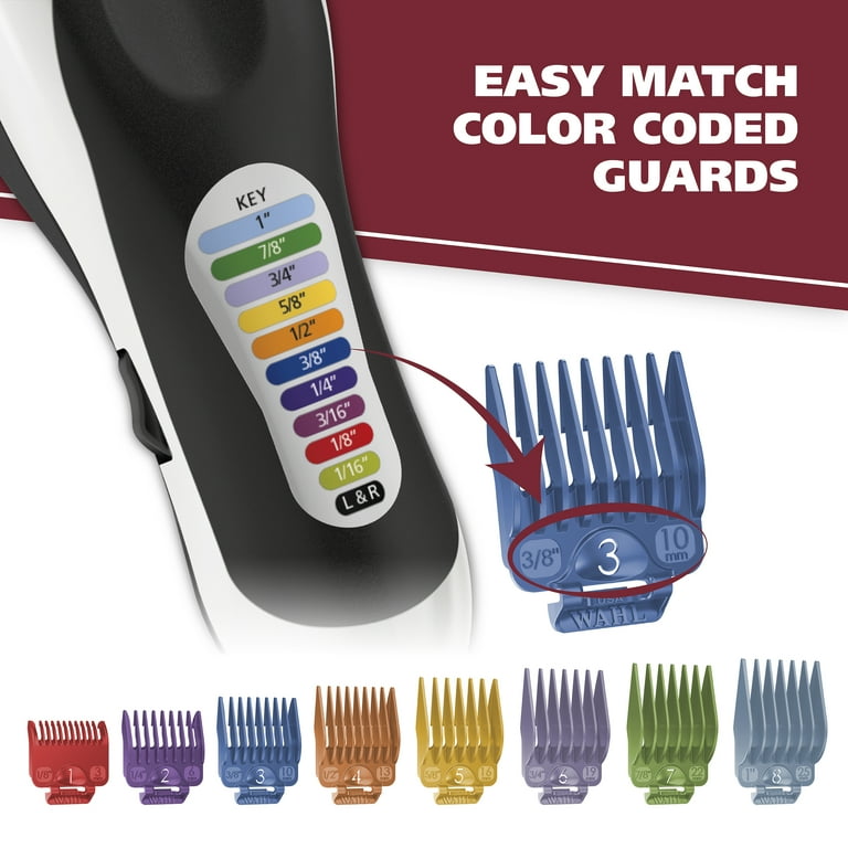 Wahl color pro clearance rechargeable clipper kit