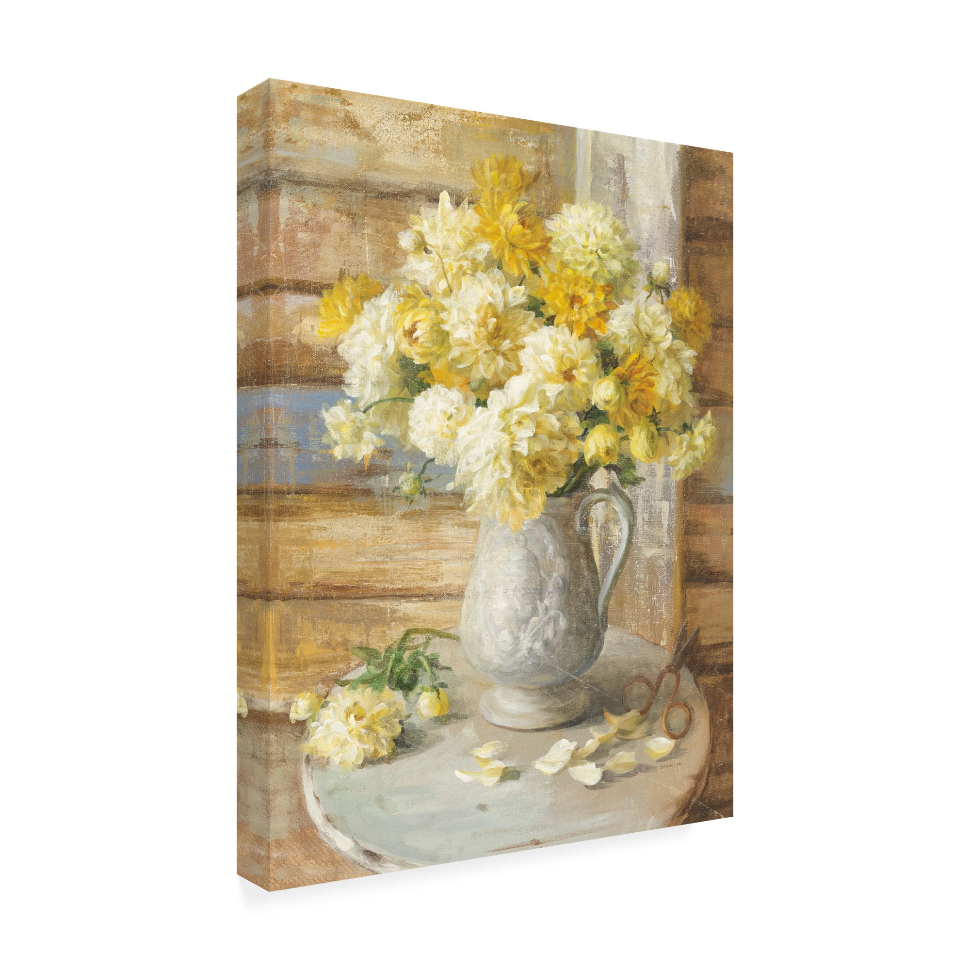 Trademark Fine Art 'From the Garden' Canvas Art by Danhui Nai