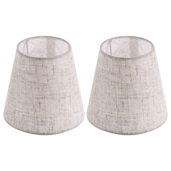 STRANDCHIC 2Pcs Cloth Lamp Shades Assorted Colors for Table Floor Bedside Lamps Durable Fabric