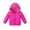 Pink, variant on Byoo Toddler Girls Lightweight Down Jacket Solid Warm Padded Puffer Zip Up Full Sleeve Jacket with Pocket Comfortable Snow Coat