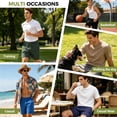 thumbnail image 5 of Pepypepy Quick-Dry Gym Shorts for Men with Zipper Pocket, Athletic Workout Shorts, Size S-XXL, 5 of 6