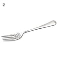 thumbnail image 1 of Visland Longue Poignée Fruit Fourche en Acier Inoxydable Résistant à la Rouille Confortable pour Tenir la Fourche Beefsteak pour Table à Manger, 1 of 7