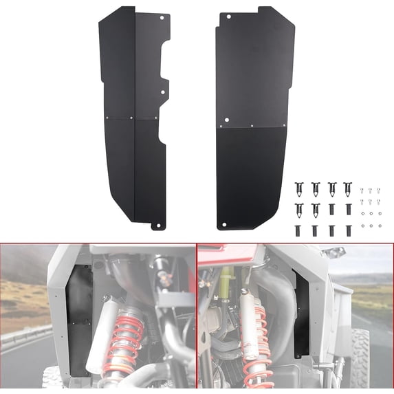 A & UTV PRO Rear Wheel Well Block Offs for Polaris RZR PRO R/PRO R 4 2022-2023