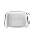thumbnail image 1 of Smeg 50’s Style 2 Slice Toaster, Stainless Steel, 1 of 5