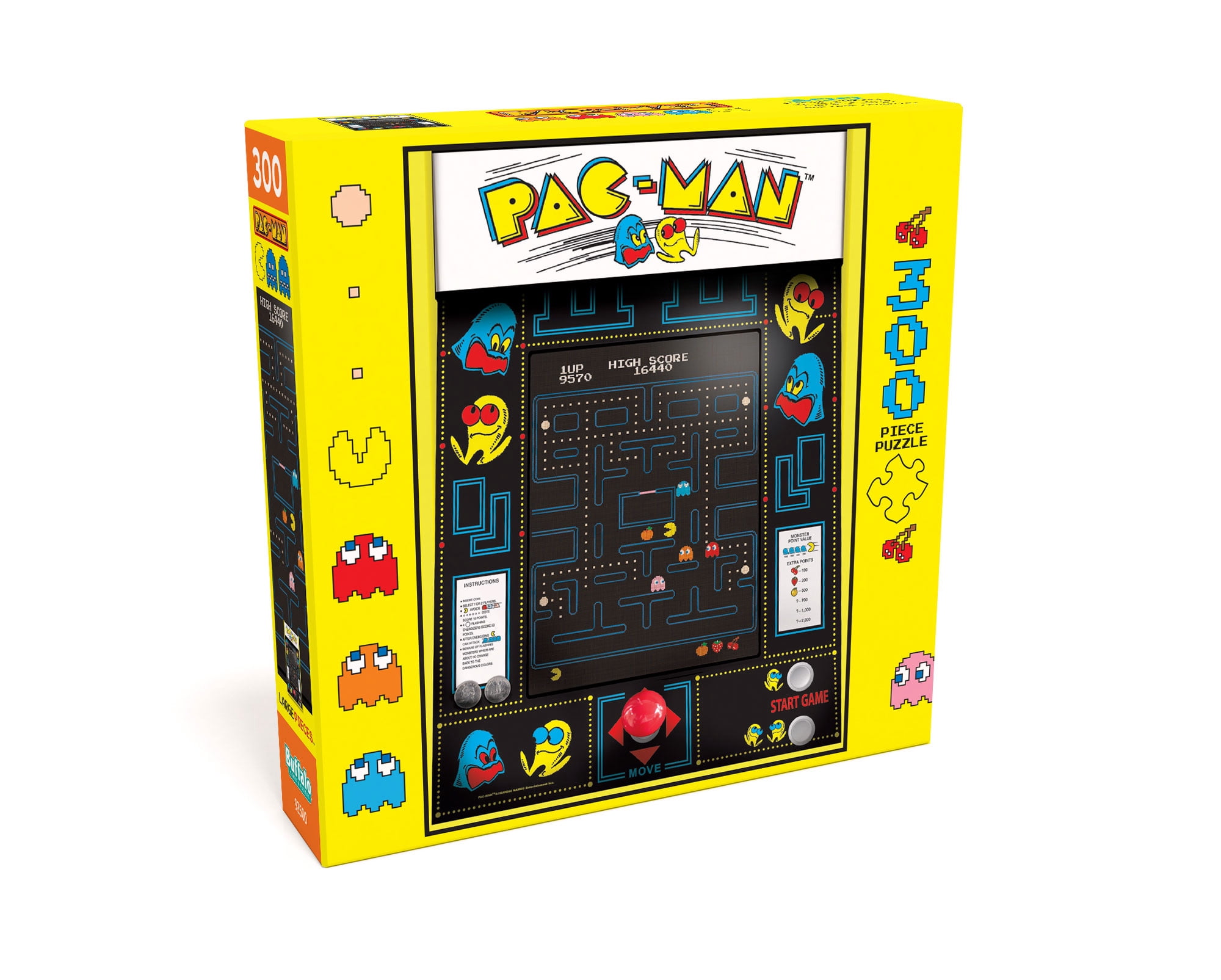 Buffalo Games Art of Play Pac-Man 300 Piece Jigsaw Puzzle