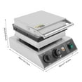 thumbnail image 2 of Commercial Electric Wheat Stalk Shape Waffle Maker 1700W Nonstick Waffle Iron Machine, 2 of 9