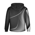 thumbnail image 5 of Mens Big & Tall Hoodies Sweatshirts M-4X Plus Size Pullover Long Sleeve Tops with Pocket Casual Basic Loose Comfort Gradient Printed Hoodie, 5 of 6