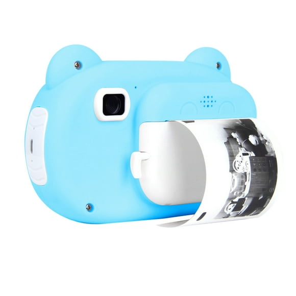 Tignapoo Kids Instant Camera with 2.4" LCD Display, Dual Lens, 1200W Pixels, Thermal Photo Printing (200 DPI), Includes 16GB TF Card & Rechargeable Battery, Fun and Portable for Young Photographers