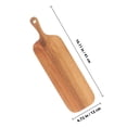 thumbnail image 2 of AURARMLET Wooden Cutting Board With Handle Compact Serving Bread Board Kitchen Charcuterie Tray For Appetizers And Meals, 2 of 6