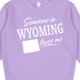 thumbnail image 3 of Inktastic Someone in Wyoming Loves Me Toddler Sweatshirt, 3 of 4