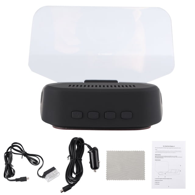 Pantalla de navegación para automóvil, pantalla frontal HUD para automóvil con sistema GPS OBD2 automático diseñada meticulosamente