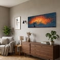 thumbnail image 2 of Canvas Wall Art for Living Room - Large Red Tree of Life Canvas Prints, Modern Abstract Nature Painting Wall Decor for Bedroom Bathroom and Office, 2 of 7