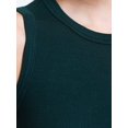 thumbnail image 6 of Crew Neck Crop Top with a V-Shaped Front, 6 of 6
