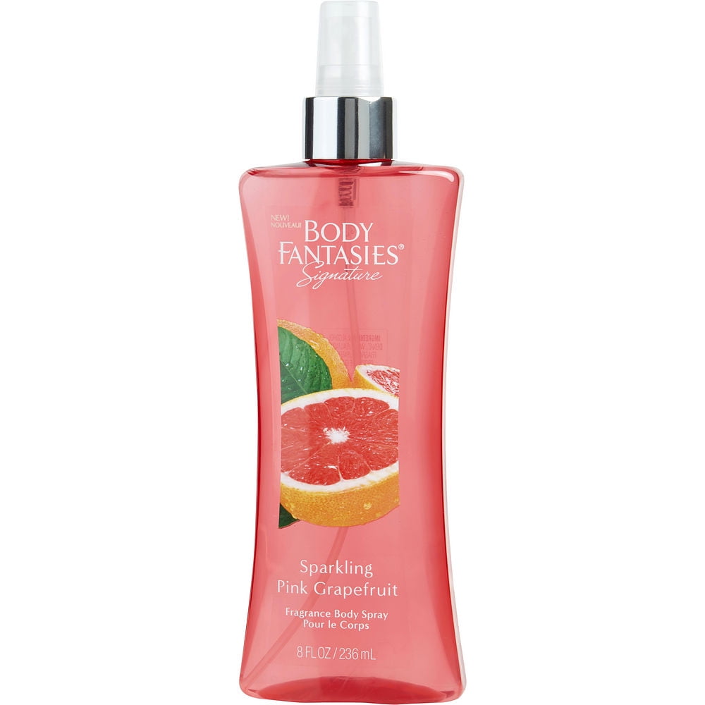 BODY FANTASIES SPARKLING PINK GRAPEFRUIT Women Body Spray 8 Oz By Body