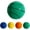 Green, variant on Silent Basketball, 2026 New Foam Basketball Indoor Training Ball, Airless Basketballs Soundless Foam Ball for Quiet Dribbling Indoor Training Activities