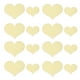 thumbnail image 1 of 30 piezas de casa Sala de estar 3D Pegatizas de corazón Autoadhesivas pegatinas de pared, 1 of 6