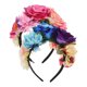 thumbnail image 1 of KAKOWELY 2 diademas para disfraz de cosplay, diadema para festival, diadema floral, diadema de flores., 1 of 5