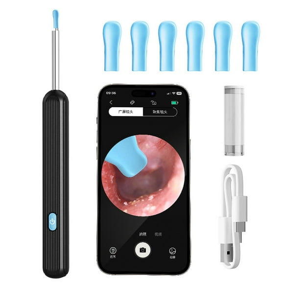 Hearing Solution Kits Ear Wax Removal Ear Cleaner With Camera Wireless Intelligent Visual Ear Earwax Removal Tool