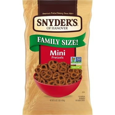 Snyder's of Hanover Mini Pretzels, 16 oz Bag