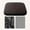 A001- Black, variant on Memory Foam Seat Cushion for Chair, 16 Inch Ergonomic Chair Cushion, Pressure Relief Seat Cushion for Tailbone Pain Relief, Seat Support Cushion for Office Car Gaming, Black, 1