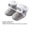 thumbnail image 7 of Mightlink 1 Pair Toddler Boots Adorable Pattern Non-Slip Breathable Vibrant Color Easy-wearing Keep Warm Coral Fleece Soft Sole Baby Girls Shoes Winter Boots for Outdoor, 7 of 7