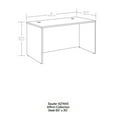 thumbnail image 2 of Pemberly Row Contemporary 60x30" Engineered Wood Desk in Noble Elm/Brown, 2 of 8