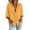*Yellow, variant on VBVC Women's Cotton Linen V Neck Henley Shirt , Long Sleeve Summer Tops , Ladies' Lightweight Button Up Tee with Pockets, Army Green , S-3XL