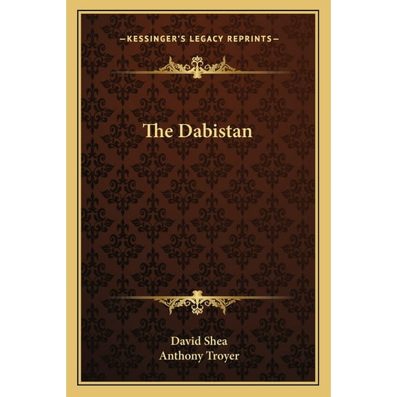 The Dabistan (Paperback)