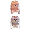 thumbnail image 1 of Linda Botella De Agua De 1000 Ml Con Forma De Oso De Paja Para Niñas De Viaje De Oficina Rosa+Linda Botella De Agua De 1000 Ml Con Forma De Oso De Paja Para Niñas De Viaje De Oficina Púrpura Macarena none, 1 of 4