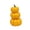 Yellow, variant on 3-Tier Artificial Pumpkin Stack, Plastic Fake Pumpkin Ornament, Realistic Harvest Pumpkin Decor for Fall Thanksgiving Home Porch Table Decoration, 7.48 Inch, Orange by XSAOP