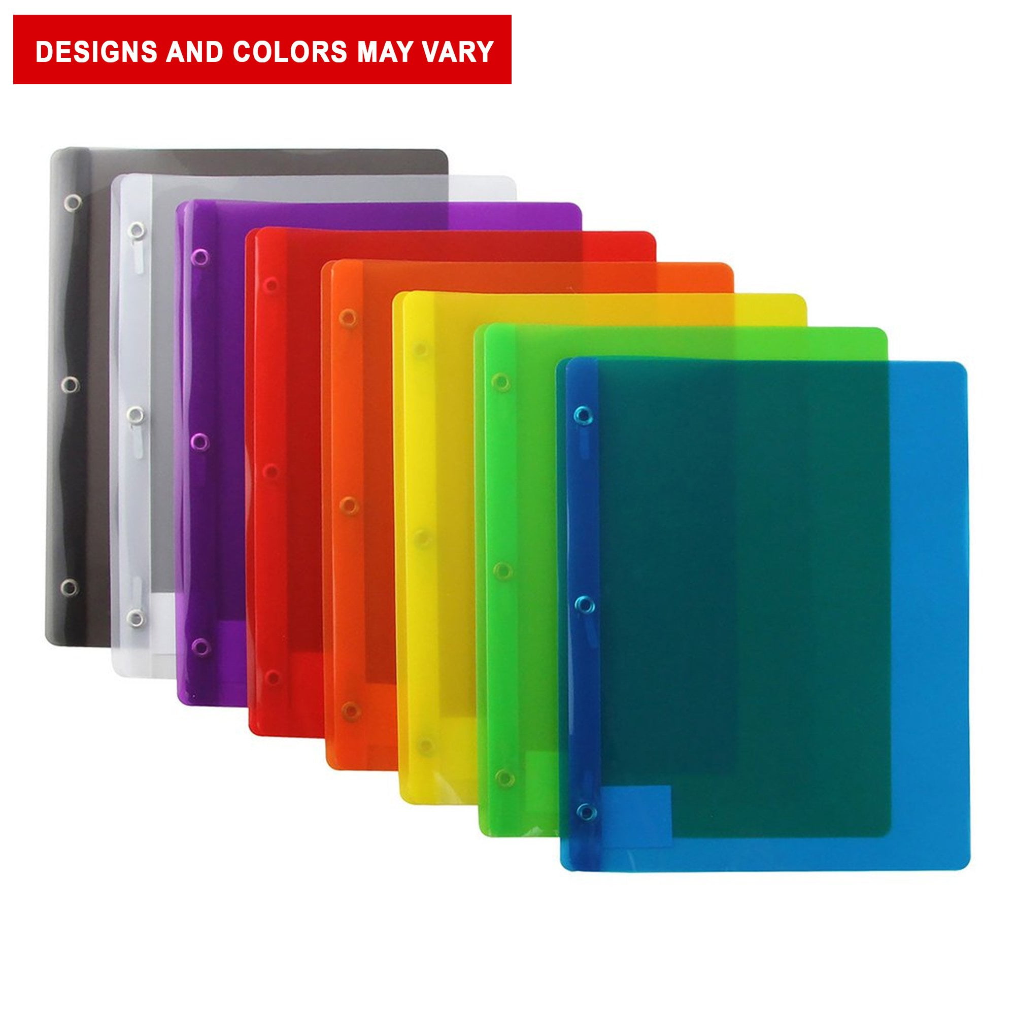 Transluscent Report Covers by DuoTang (Designs and Colours May Vary