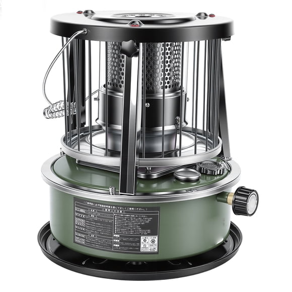 Calentador De Queroseno Portátil, 2,6 KW, 5,2 L, Altura Ajustable, Calentador De Espacio De Queroseno Para Interiores Y Exteriores, Para Tienda De Campaña, Pesca En Hielo,
