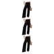 thumbnail image 2 of Pantalones Qarigey Verano Primavera Casual Pierna ancha Elástico Negro XXL, 2 of 6