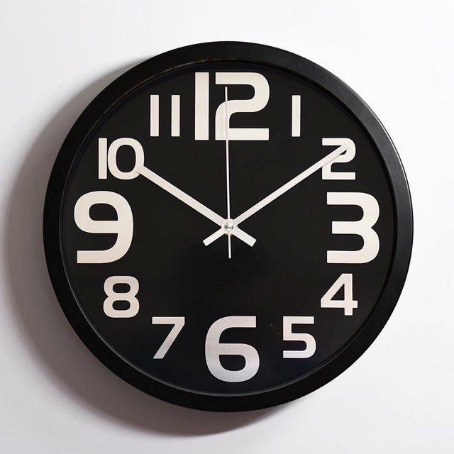 Reloj de pared silencioso de acero inoxidable y metal, reloj de pared de aluminio creativo y moderno para sala de estar