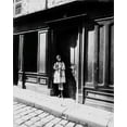 thumbnail image 2 of Atget, Eugene 20x24 White Modern Wood Framed Museum Art Print Titled - France, 1921 - Brothel, Versailles, Petit Place, 2 of 4