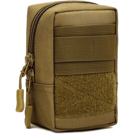 Huntvp Sac De Ceinture Tactique Militaire – Molle, 8x13x7 Cm, Nylon 1000D, Rando/Camping/Voyage