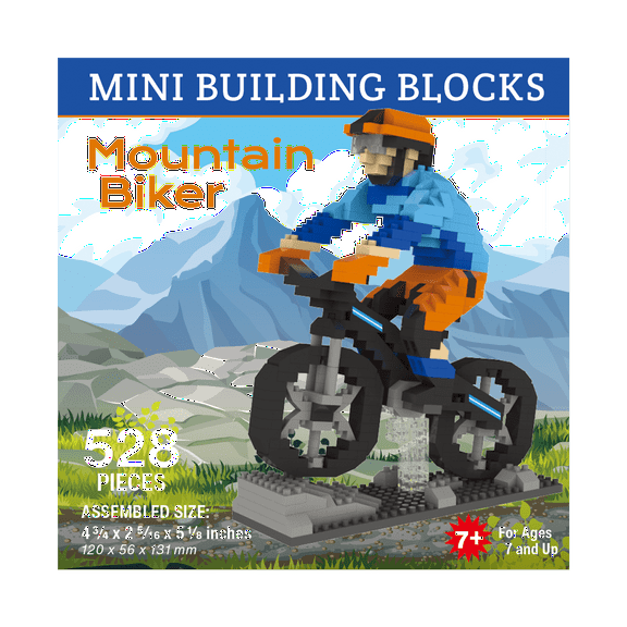 Mini Building Blocks - Mountain Biker