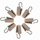 thumbnail image 3 of 20 curtain clips with hook - Antique brass, 3 of 4