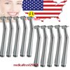 10 Pcs Single Water Spary Standard Head Dental High Speed Handpiece Tips Push Button 4Hole Kit Dentist Equipment