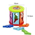 thumbnail image 3 of Forma de color Juguetes a Regalos de Navidad Juguetes cognitivos Juguete de apilamiento Reloj de bloques de construcción Juguetes Juguetes de Hugo Juguetes de dinosaurios, 3 of 8