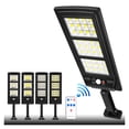 thumbnail image 2 of Solar Lights, 180 144 LED Oversized Solar Floodlights For Garden 5000LM Security Motion Sensor Lights With Remote 3Modes Solar Lights Outdoor
--------
Super Bright & Energy Efficient, 2 of 7